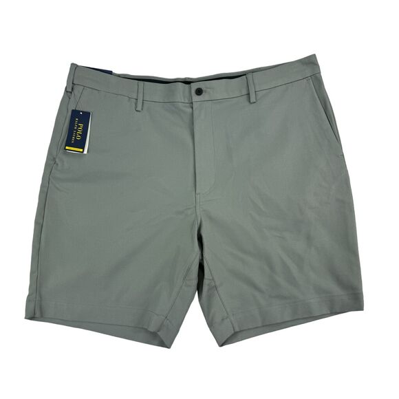 Polo by Ralph Lauren Other - Polo Ralph Lauren Mens 9-Inch Slim Fit Dobby Flat Front Chino Shorts Gray 42